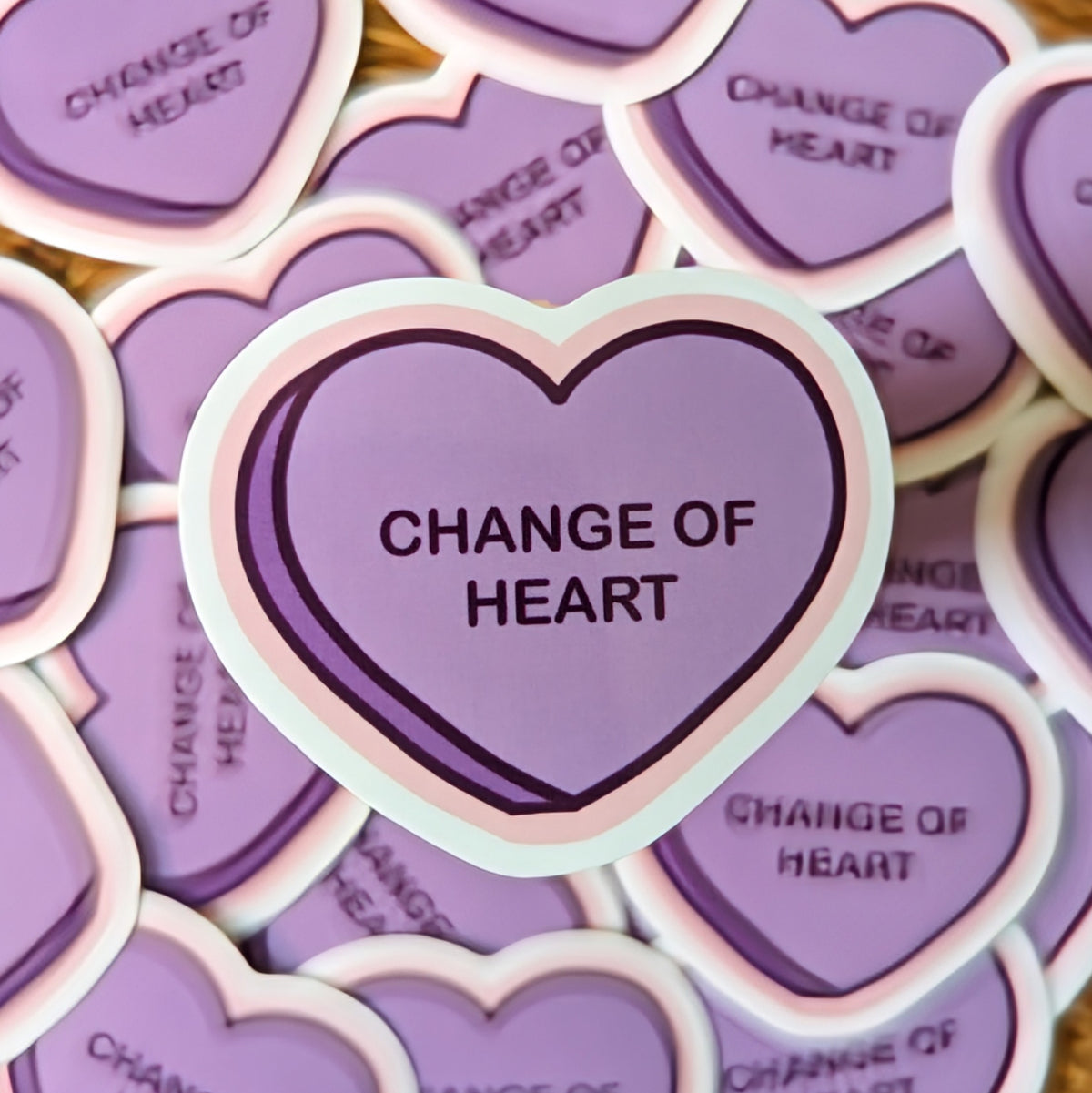 The 1975: Candy Heart Stickers