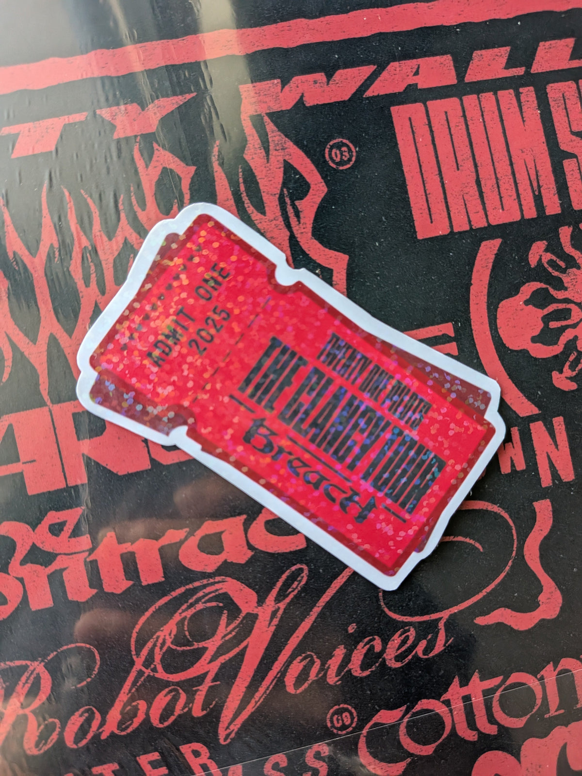 Twenty One Pilots: Clancy/Breach Tour Ticket Sticker