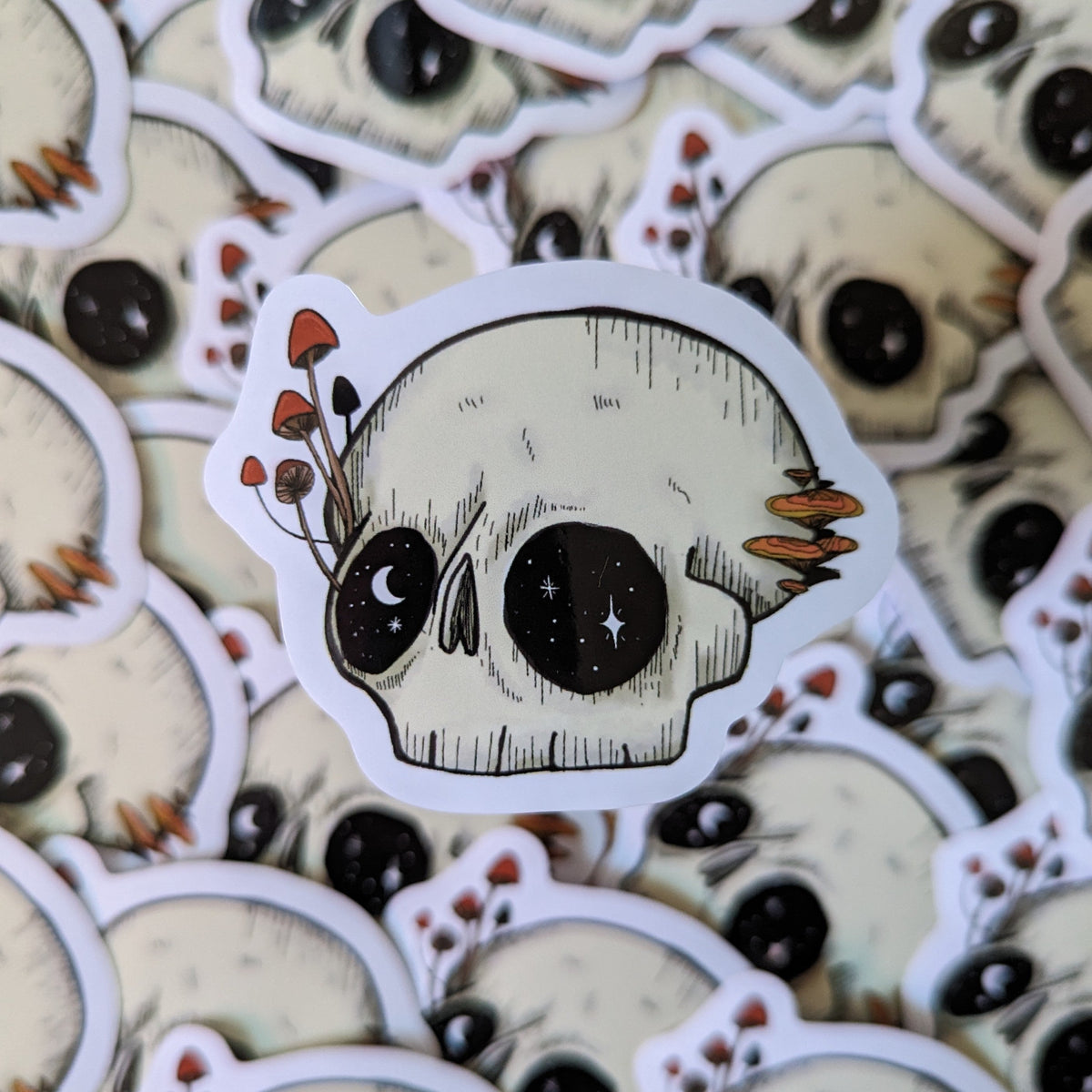 Mushroom and Nature Inspired Stickers