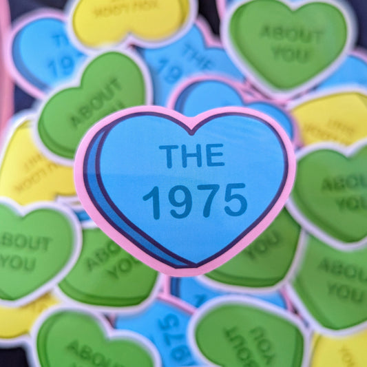 The 1975: Candy Heart Stickers