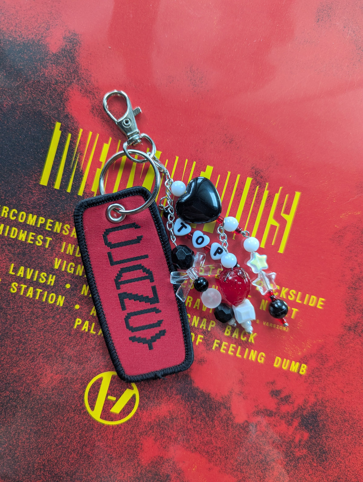 Twenty One Pilots - Embroidered Keychain Clancy Tag
