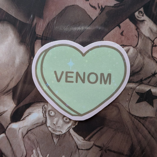 My Chemical Romance / Frank Iero Candy Heart Stickers