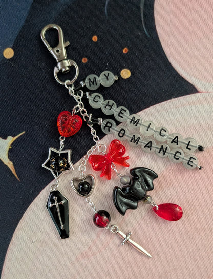 My Chemical Romance Keychain/Bag Charm