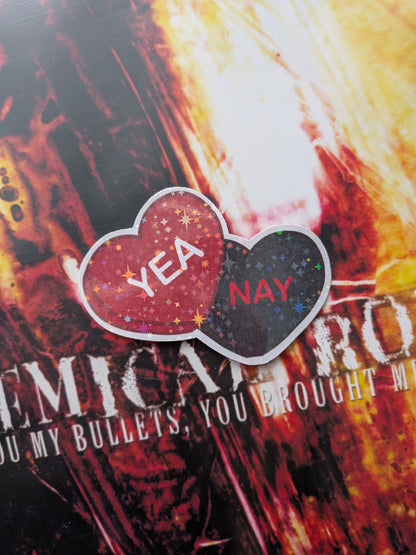My Chemical Romance: Candy Heart Stickers Series 2