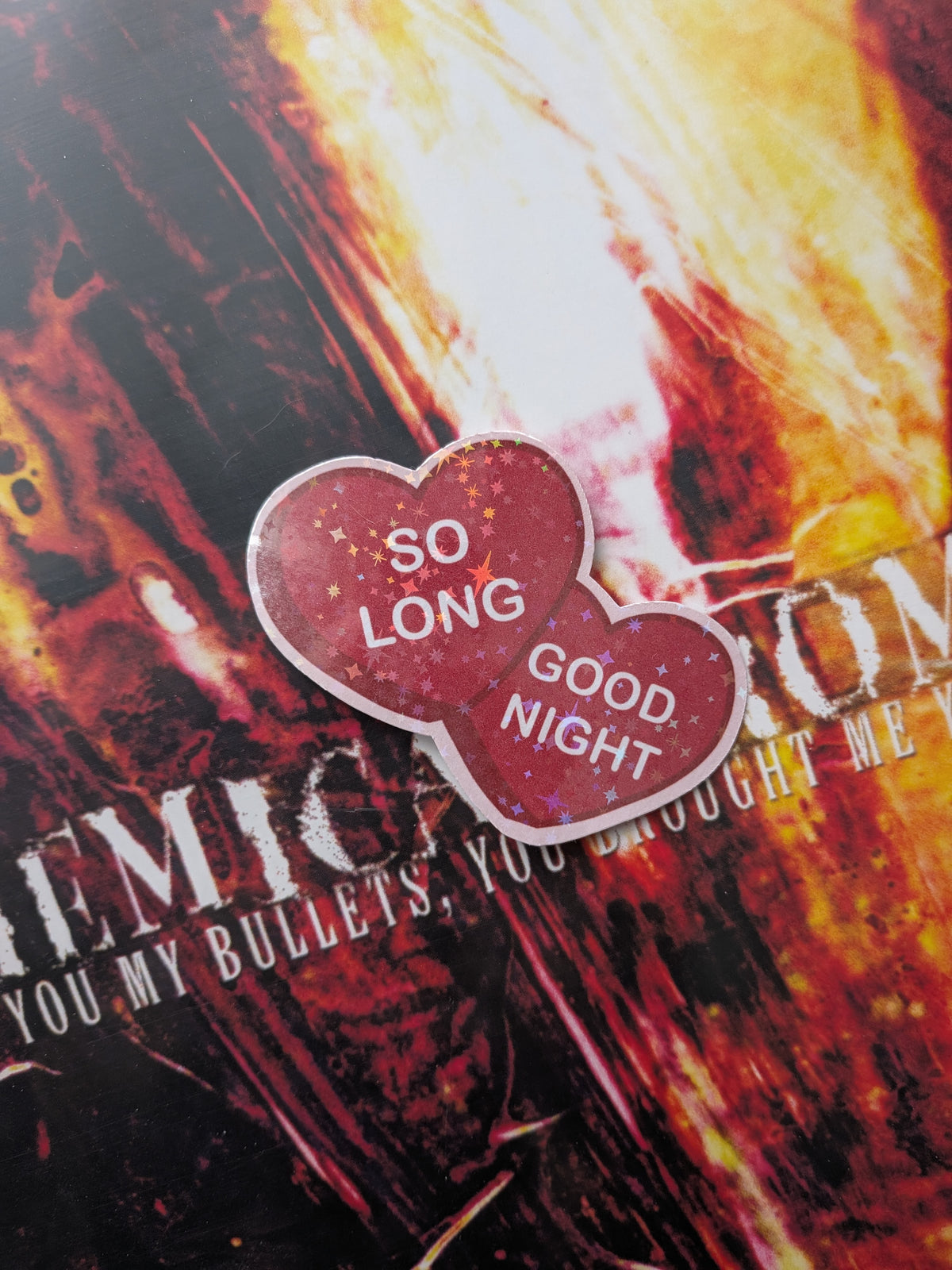 My Chemical Romance: Candy Heart Stickers Series 2