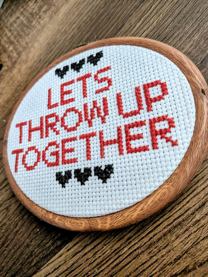 My Chemical Romance MCR Nashville Gerard Way Quote "Lets Throw Up Together "